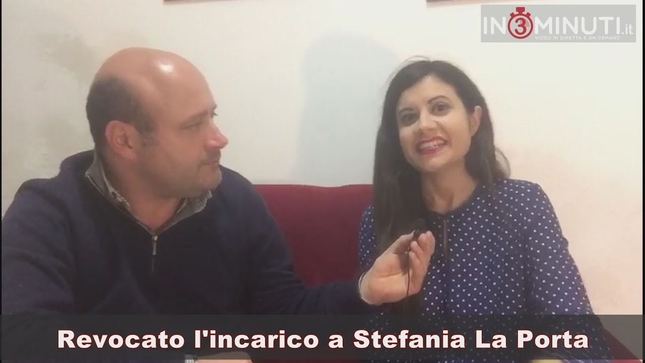 Incarico revocato, Stefania La Porta ne ha parlato con Danilo Verruso, ascoltiamola