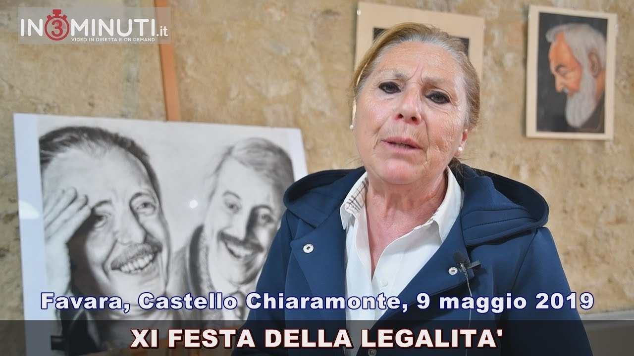 Favara, Castello Chiaramonte, FESTA DELLA LEGALITA’, Etta Milioto