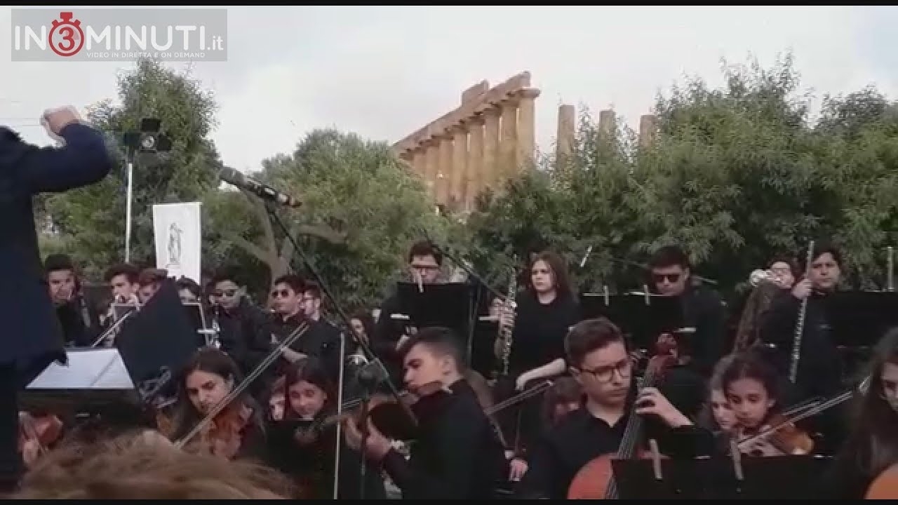 L' Orchestra Scolastica Regionale Siciliana nella Valle dei Templi