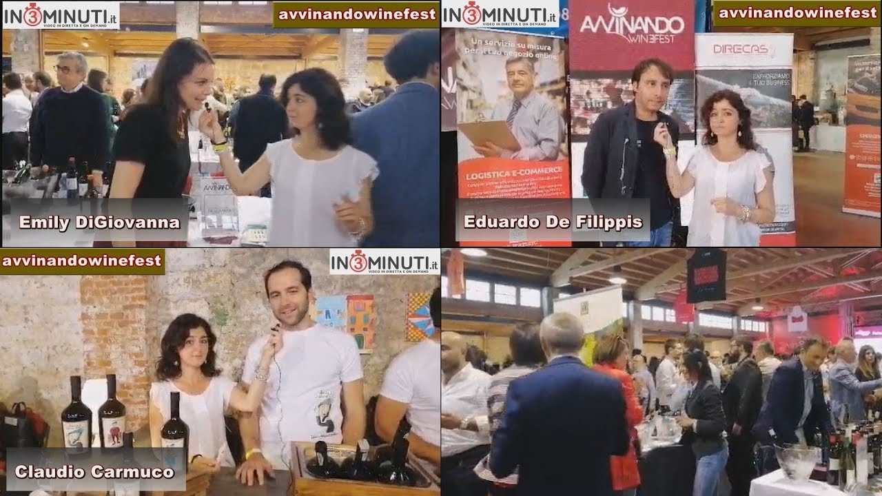 avvinandowinefest, 8^ ediz, De Filippis, DiGiovanna, Carmuco