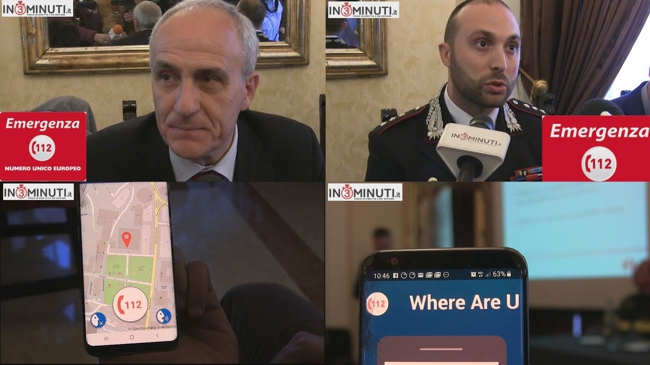 112  numero unico europeo, martedì 21 maggio la provincia di Agrigento sarà allineata alla direttiva europea che prevede la centrale unica di risposta