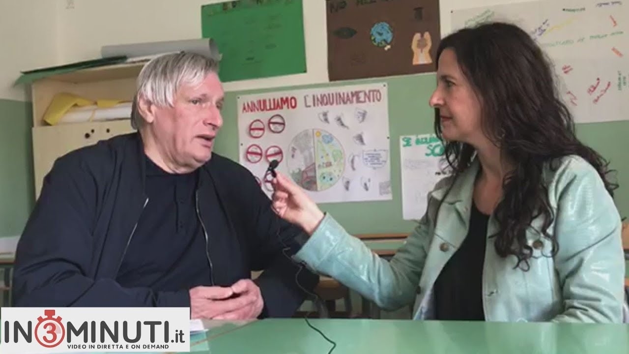 Don Luigi Ciotti, fondatore dell’associaz. Libera a Lampedusa, M Rita Savitteri lo ha intervistato