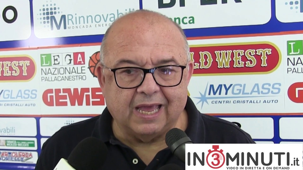 Totò Moncada: sono soddisfatto, non abbiamo centrato i playoff per una partita, l’anno prossimo…