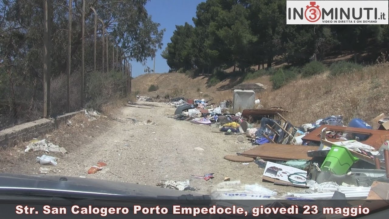 Porto Empedocle, Stradella San Calogero invasa dalla spazzatura