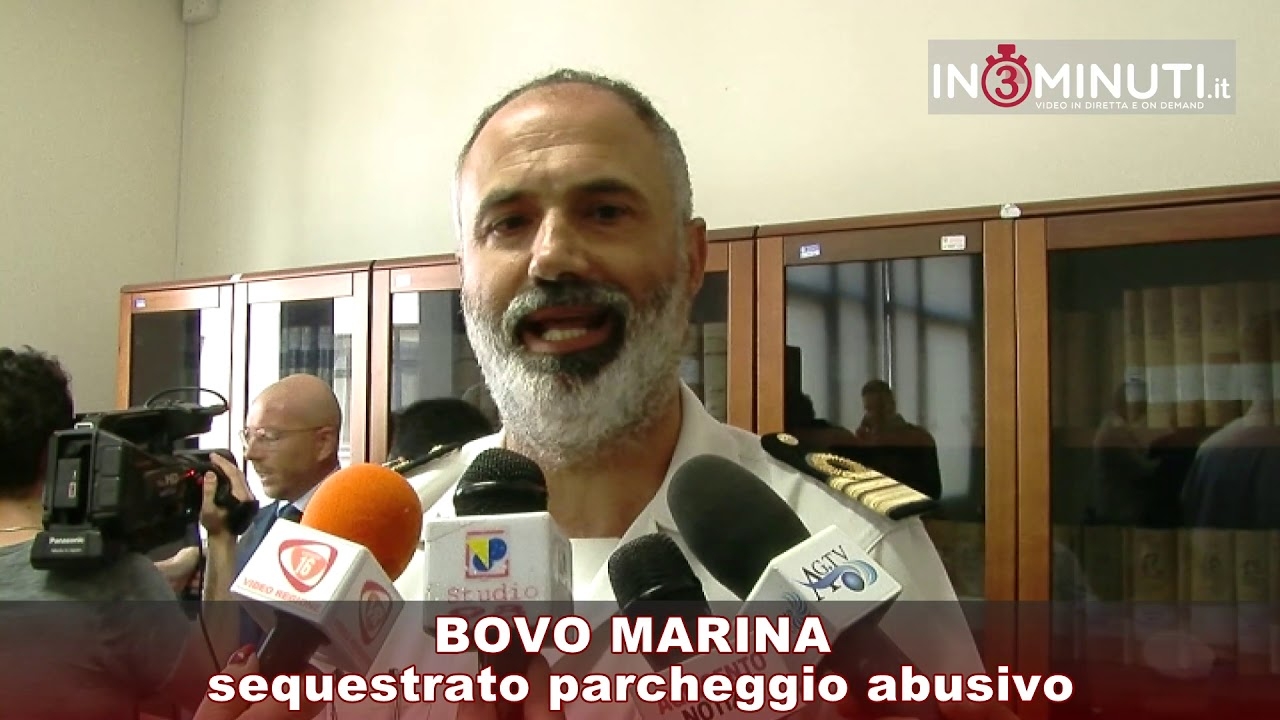 BOVO MARINA sequestrato parcheggio abusivo Gennaro Fusco