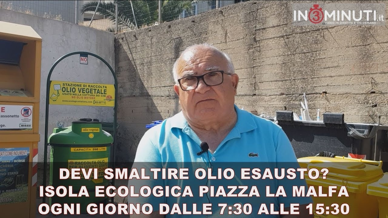 Devi smaltire OLI ESAUSTI? Ascoltiamo Nello Hamel