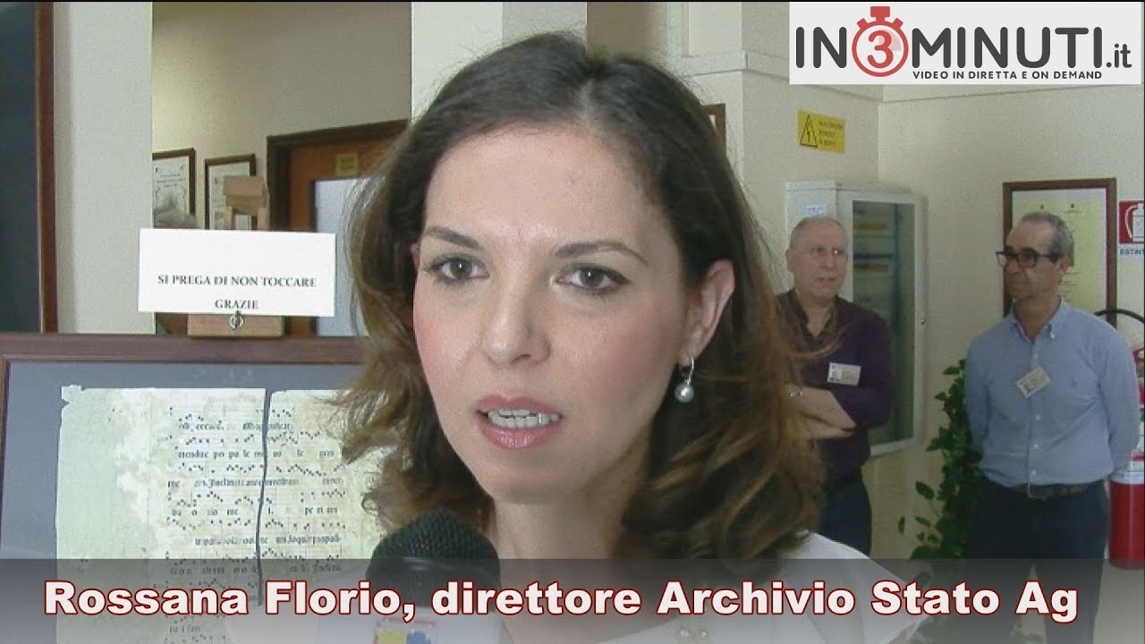 Festa della Musica, Rossana Florio, direttore Archivio Stato Agrigento VIDEO