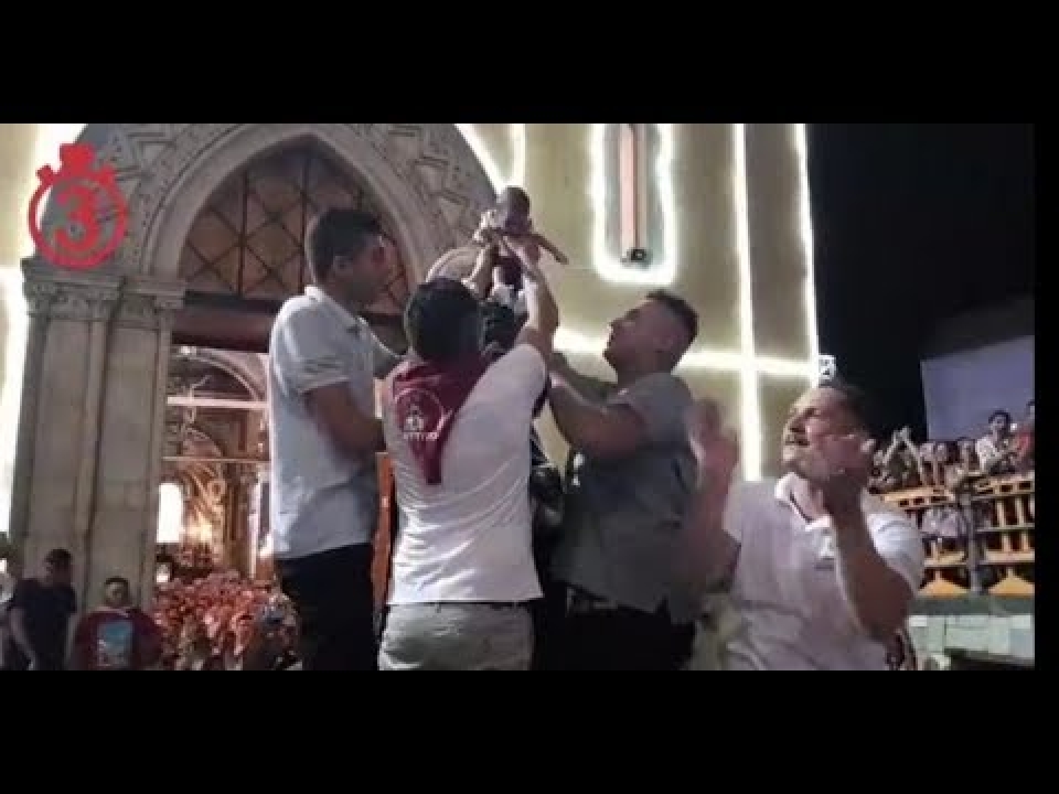 Trasuta di San Calogero, DIRETTA FACEBOOK 7 luglio, ore 23:53, il bimbo ha appena 15gg