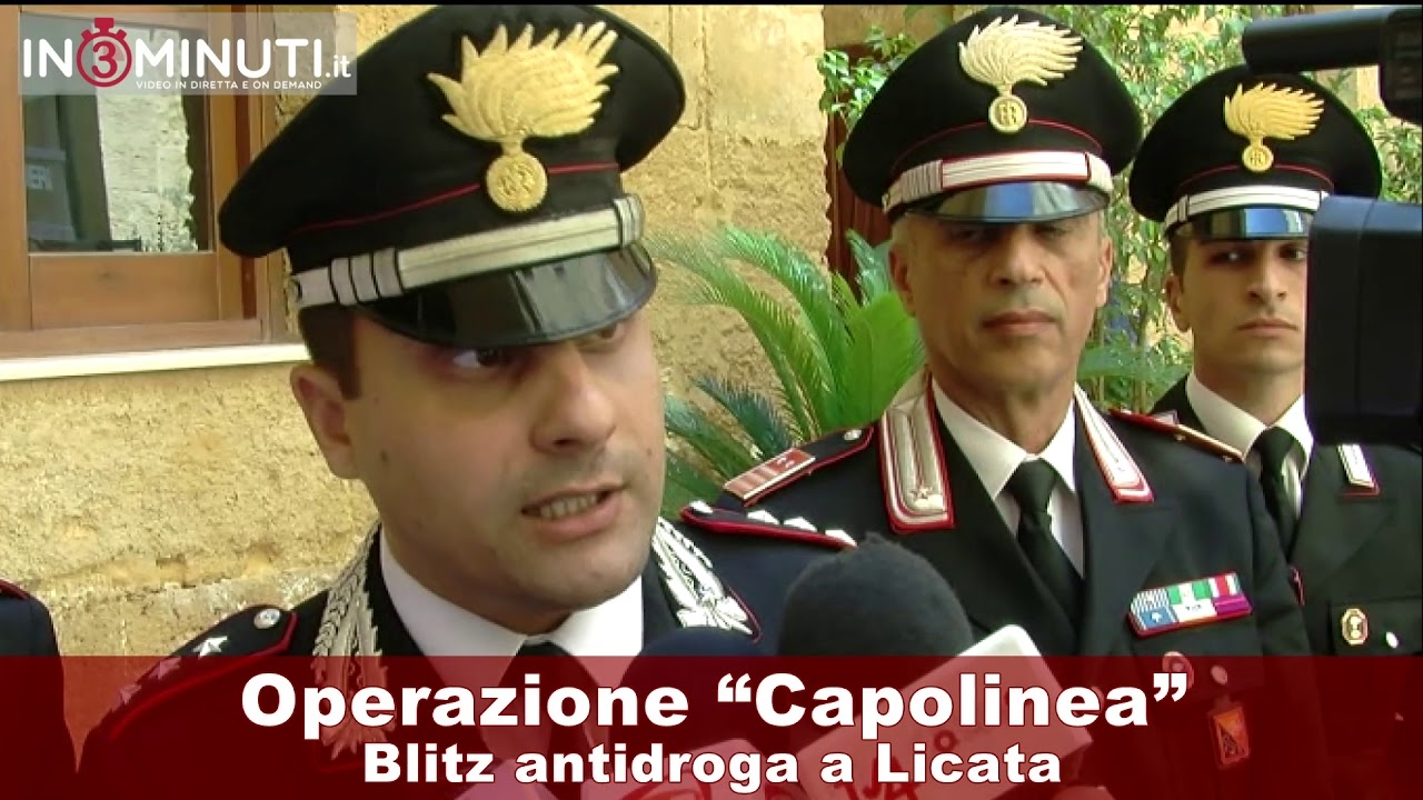 Operazione “Capolinea”, blitz antidroga dei Carabinieri a Licata