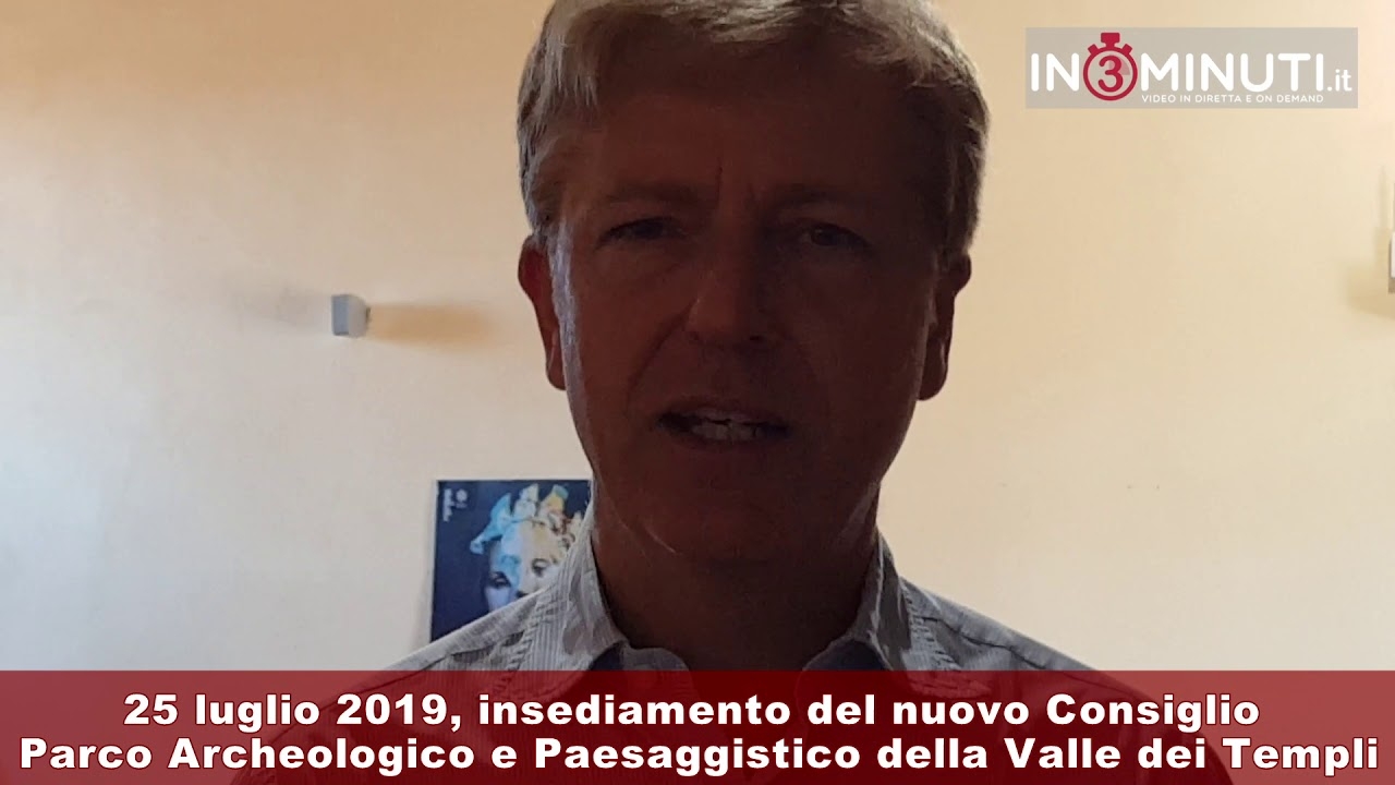 Insediamento del nuovo Consiglio del Parco Archeologico, ascoltiamo il sindaco Lillo Firetto