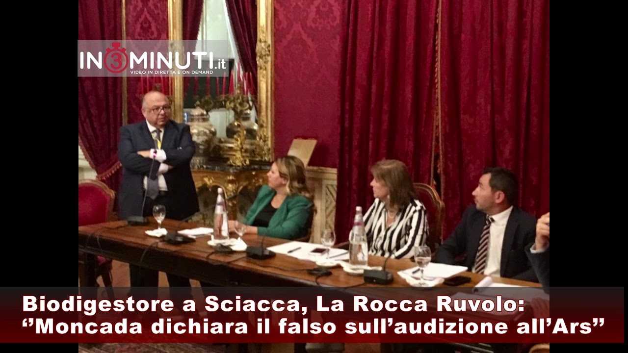 Biodigestore a Sciacca, La Rocca Ruvolo: ‘’Moncada dichiara il falso sull’audizione all’Ars’’ 🔈