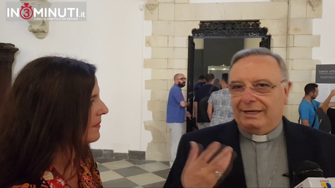 Restaurato il busto reliquiario di S. Vittoria, Patrona Minore di Agrigento, ascoltiamo il Cardinale Francesco Montenegro 📹