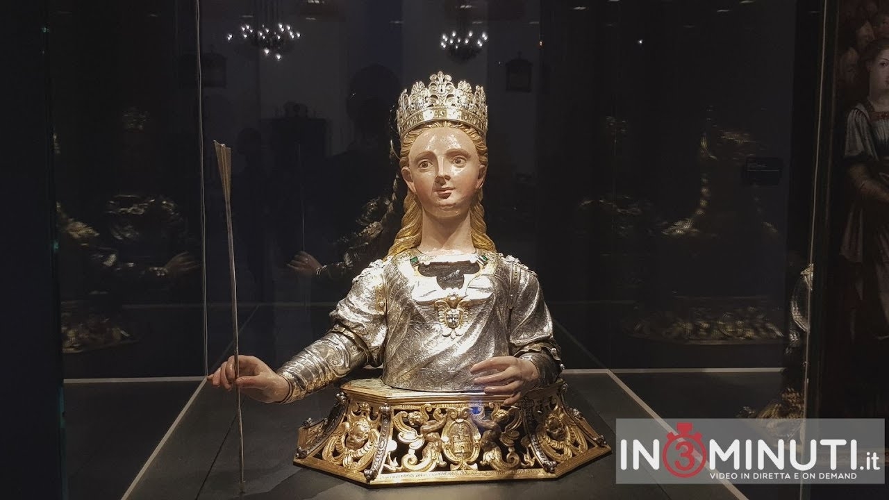 31 luglio, Cattedrale di Agrigento, presentato il busto reliquiario di San Vittoria, Patrona Minore di Agrigento, un’opera d’arte cinquecentesca di rara bellezza, alcuni passaggi dell’intervento del Cardinale Francesco Montenegro📹