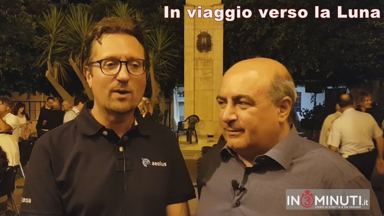 In viaggio verso la Luna, il racconto di una straordinaria avventura umana,  Tommaso Parrinello📹