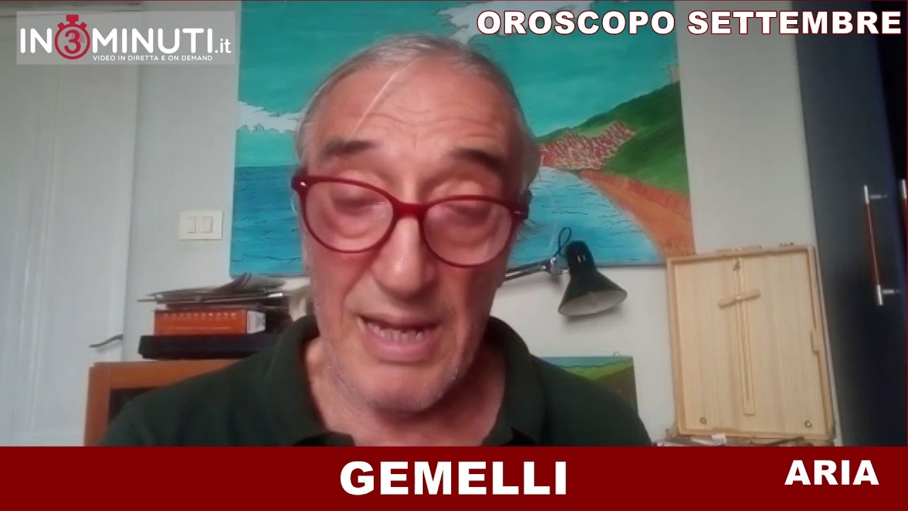OROSCOPO settembre, ARIA, Gemelli Bilancia Acquario, di Alfonso Bellavia 📹VIDEO