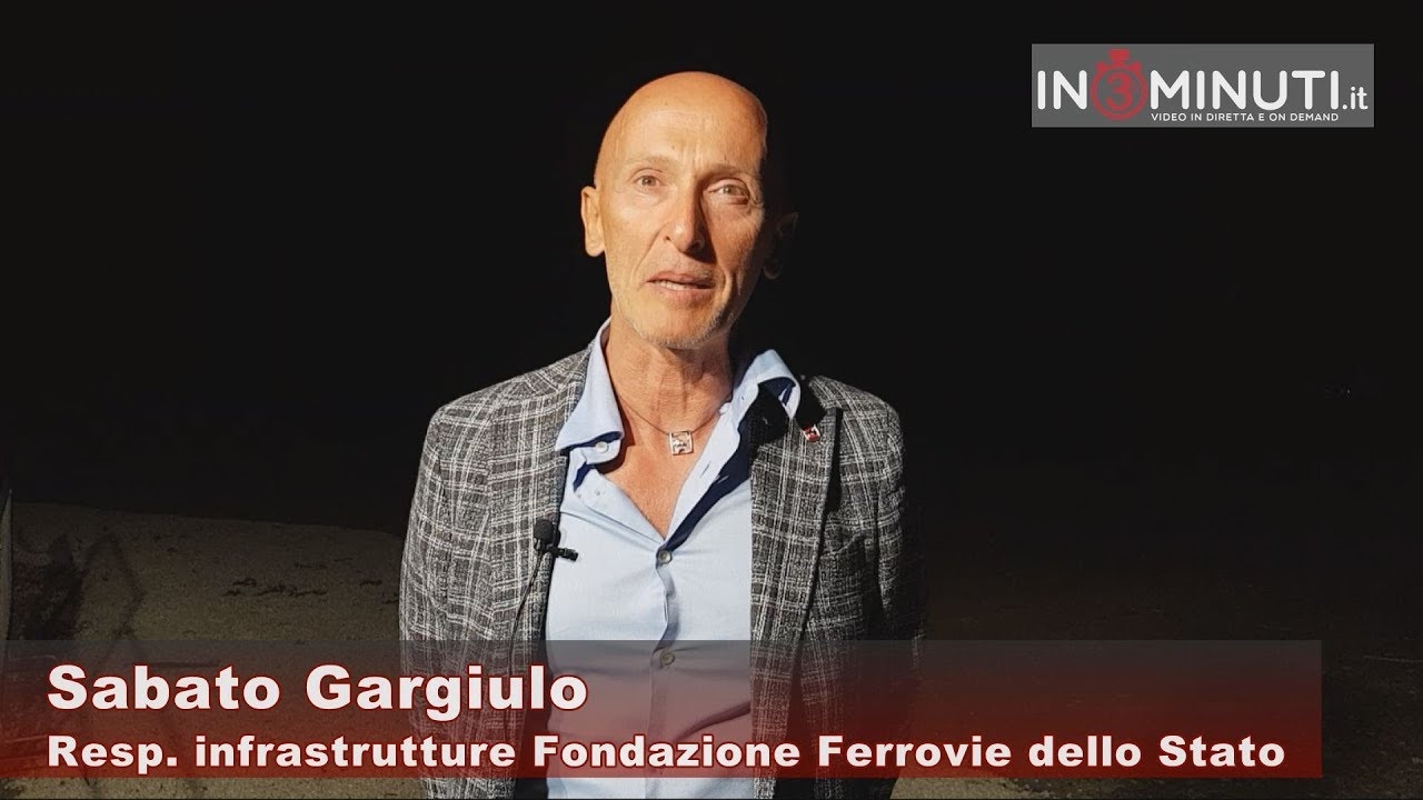 “Noi come Ferrovie dello Stato mettiamo a disposizione questo contenitore” Sabato Gargiulo, 📹VIDEO