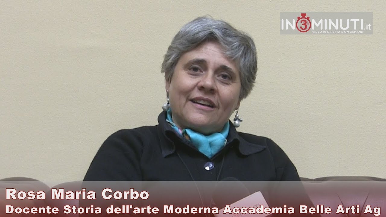Rosa Maria Corbo, docente di Storia dell’arte Moderna e Contemporanea, Accademia di Belle Arti di Agrigento VIDEO📹