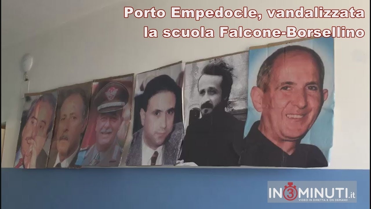 Porto Empedocle, vandalizzata la Scuola “Falcone-Borsellino”  📹VIDEO