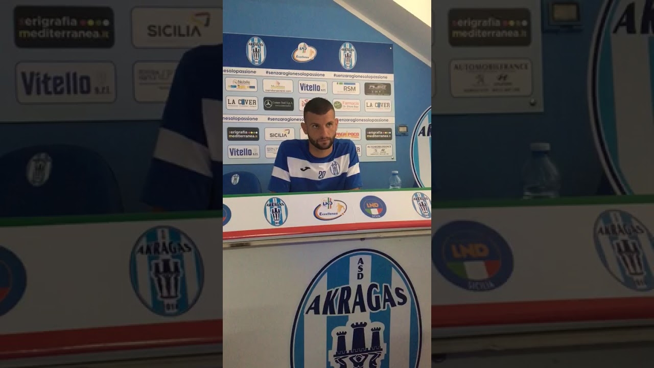 Oratorio San Ciro vs Akragas,  Alfonso Cipolla difensore Akragas 📹