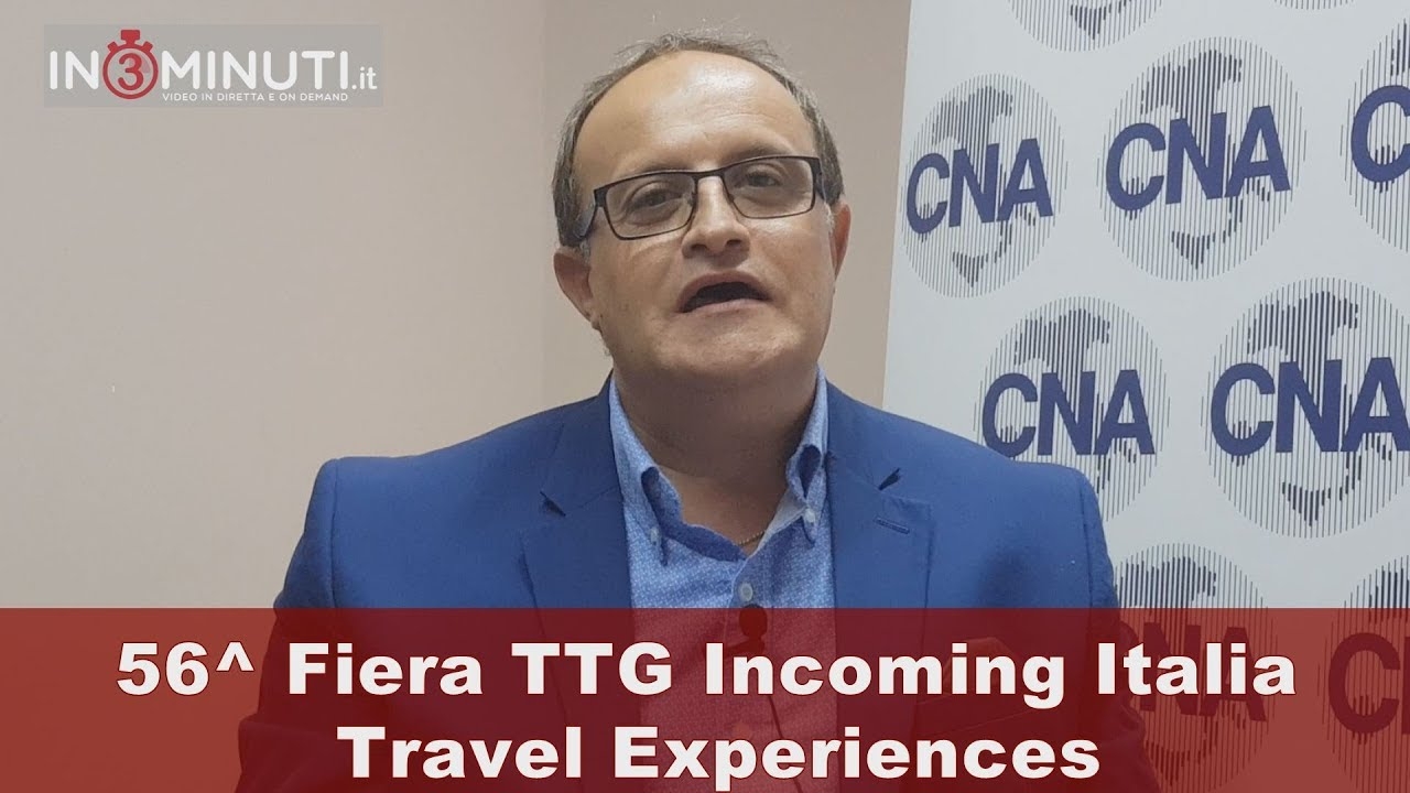 56^ Fiera TTG Incoming Italia Travel Experiences, 📹Claudio Spoto segretario CNA