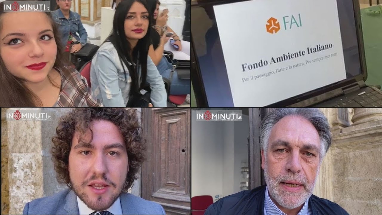 Il Gruppo FAI Giovani Agrigento ha incontrato stamani gli studenti della città, 📹VIDEO