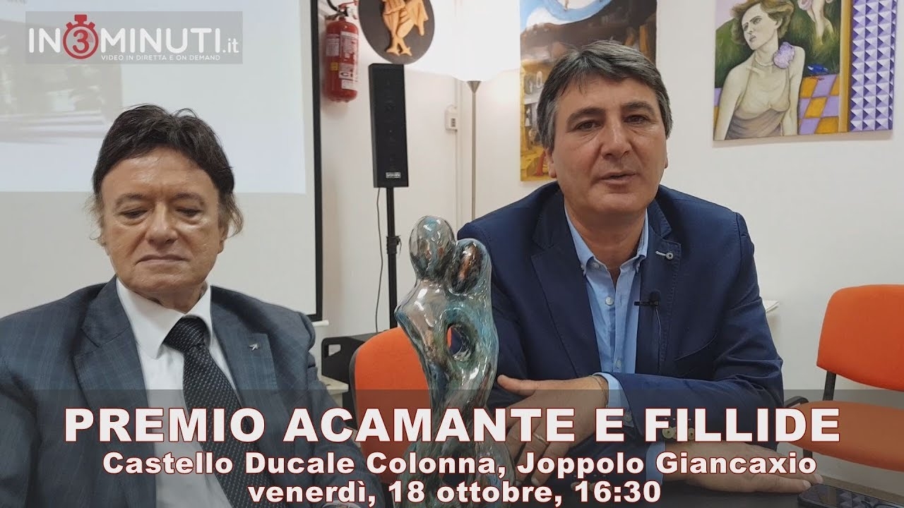 PREMIO ACAMANTE E FILLIDE, Castello Ducale Colonna,18 ottobre 1630, Peppe Zambito, direttore artistico📹VIDEO