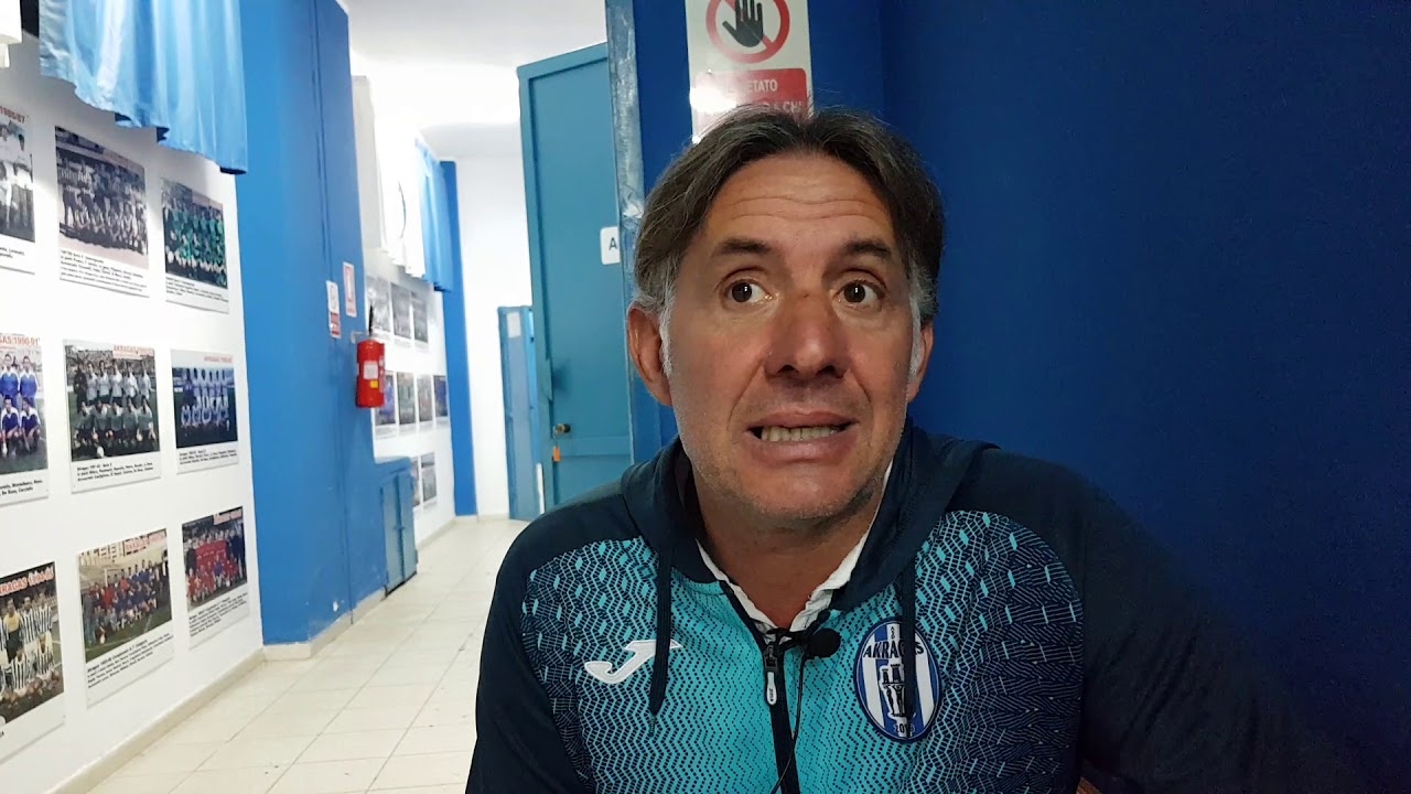 ⚽️Akrags vs Pro Favara 2-0, 📽video, Mister Corrado Mutolo dedica la vittoria alla sorella Rosy