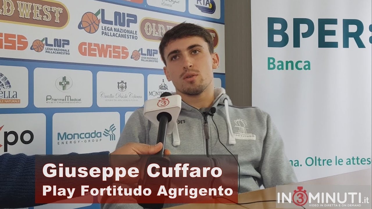 🏀Fortitudo, abbiamo girato al play Giuseppe Cuffaro un paio di domande di Salvo Trifirò📹