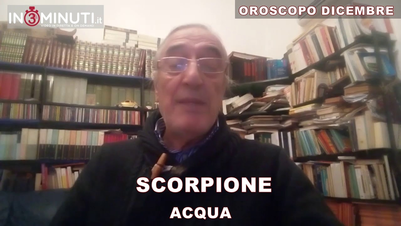 OROSCOPO DICEMBRE, ACQUA: Cancro Scorpione Pesci , di Alfonso Bellavia 📹VIDEO