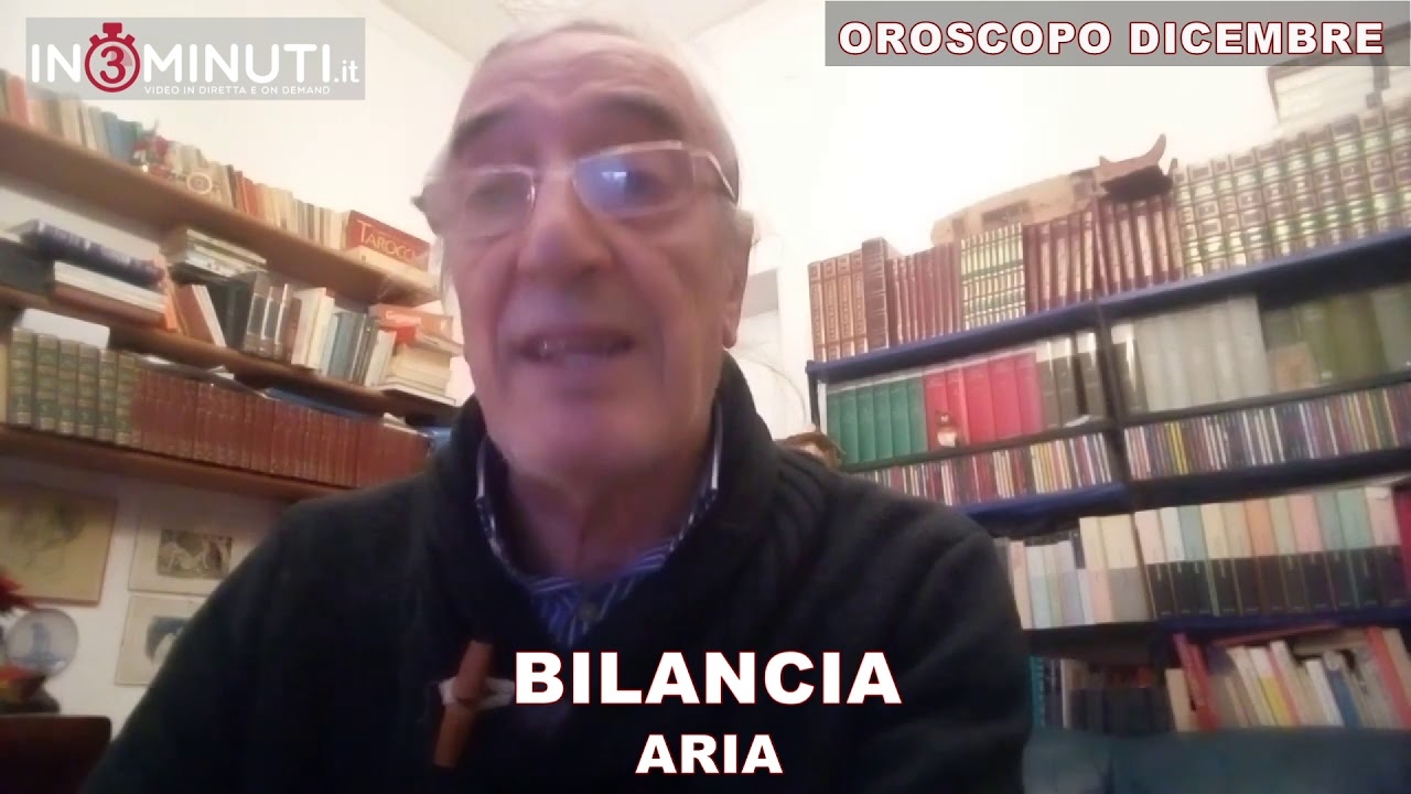 OROSCOPO DICEMBRE, ARIA: Gemelli Bilancia Acquario, di Alfonso Bellavia 📹VIDEO