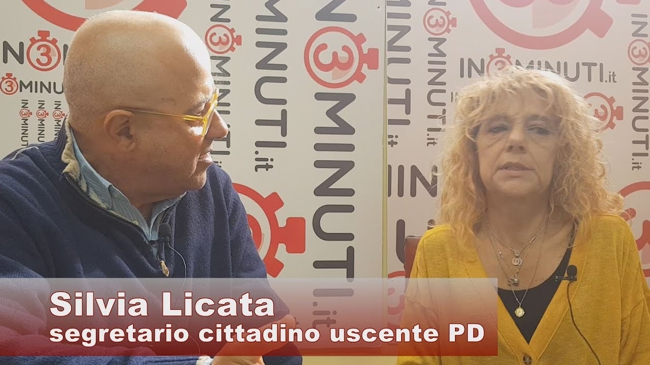 “il simbolo del PD non è un brand da esporre…temo non troveremo l’unità” Silvia Licata 📹VIDEO