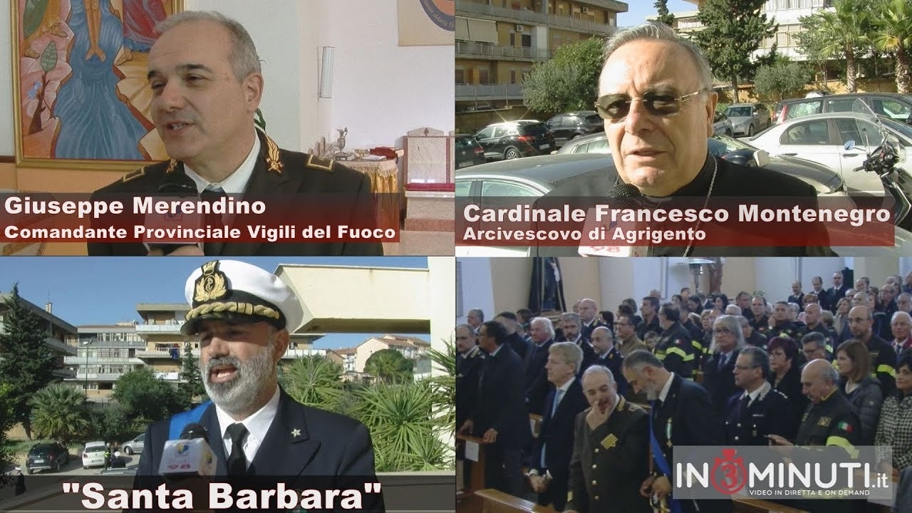 Santa Barbara, oggi, 4 dicembre, si festeggia la protettrice dei Vigili del Fuoco🎥VIDEO