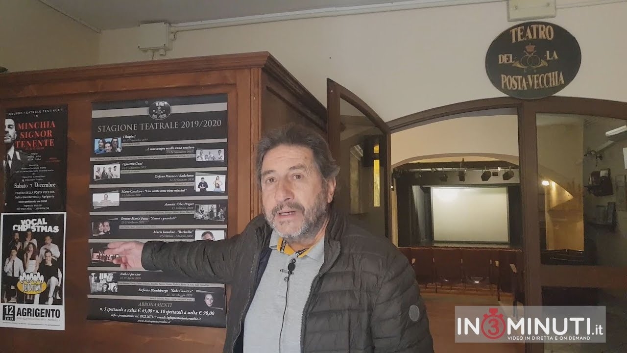 Teatro della POSTA VECCHIA, prossimo appuntamento il 14 dicembre, 📹Video