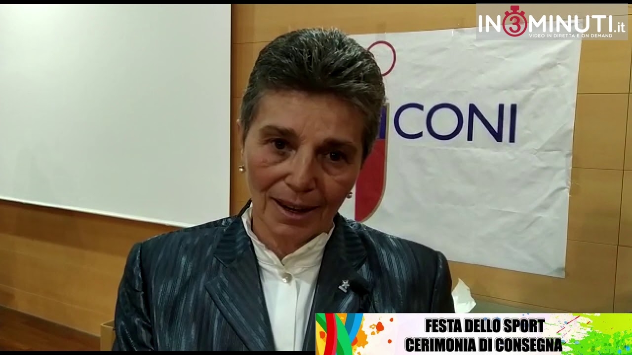 Festa dello Sport 2019, Antonella Attanasio delegato CONI e Alfio Russo preside Anna Frank 📹VIDEO