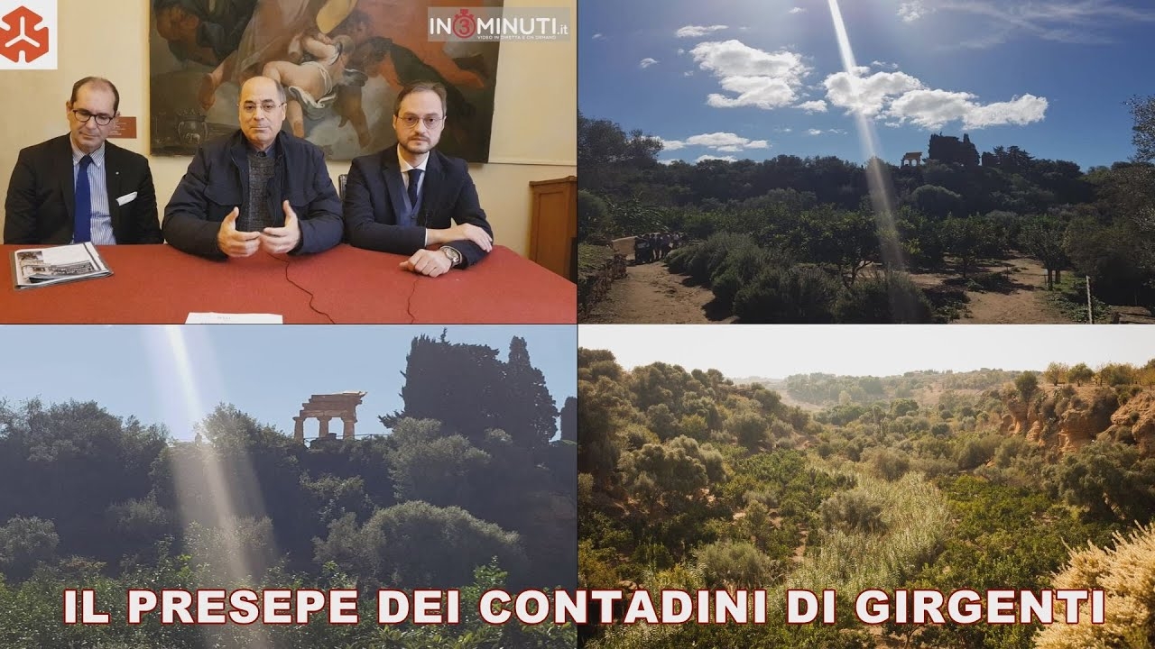 IL PRESEPE DEI CONTADINI DI GIRGENTI, manifestazione natalizia del FAI – Giardino della Kolymbetra📽da lunedì 23 dicembre 2019 a lunedì 6 gennaio 2020