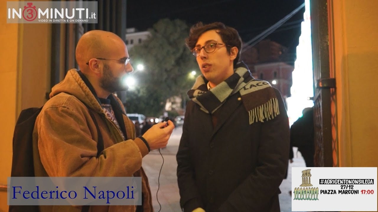 “2/300 persone, è un bel risultato, non parteciperemo alle elezioni” Federico Napoli #sardine📽VIDEO