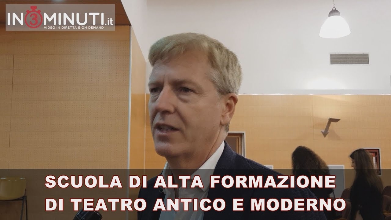 “Scuola di Alta Formazione di Teatro Antico e Moderno” al consorzio Empedocle, VIDEO📽LIllo Firetto, Sindaco di Agrigento