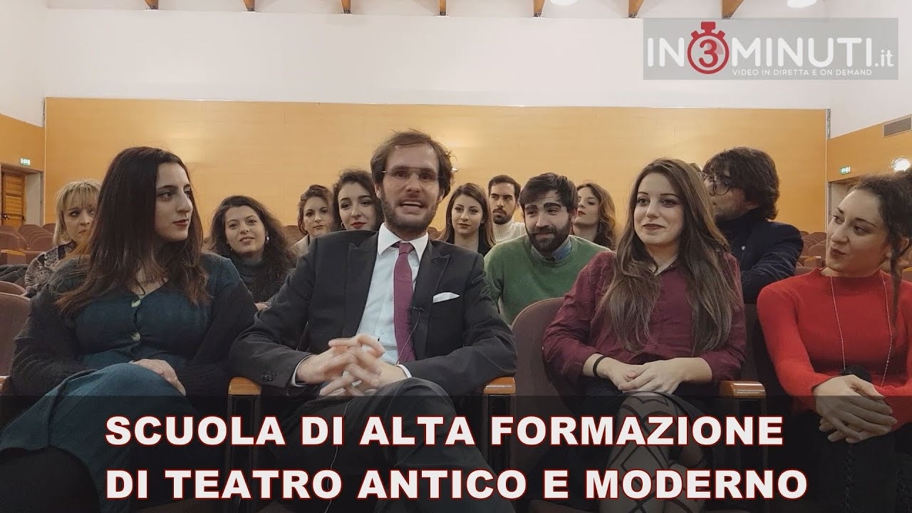 “Scuola di Alta Formazione di Teatro Antico e Moderno” al consorzio Empedocle, VIDEO📽Marco Savatteri