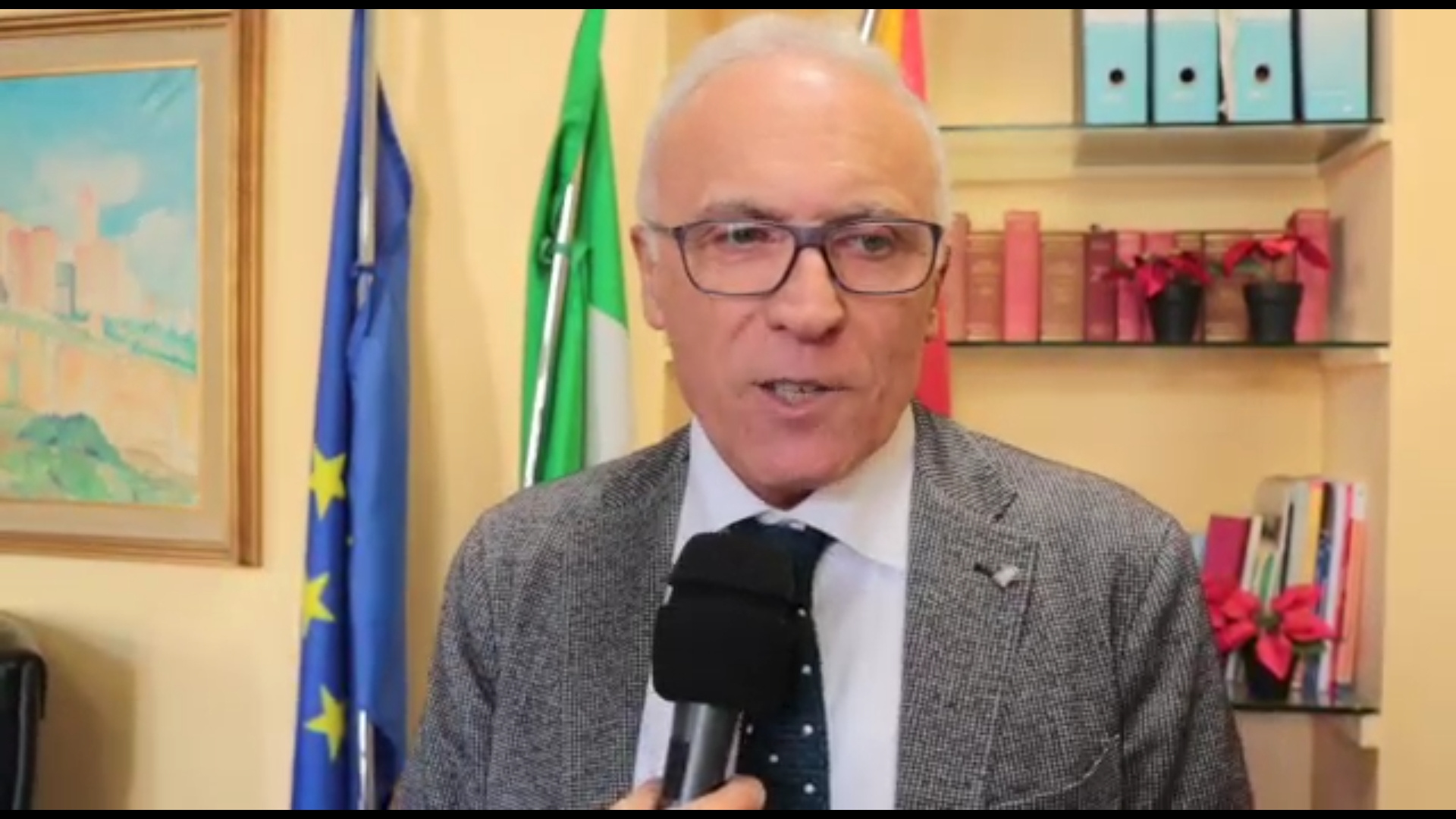 Visita del presidente Musumeci ad Agrigento, ascoltiamo Rino La Mendola, capo del Genio Civile di Agrigento 📹VIDEO