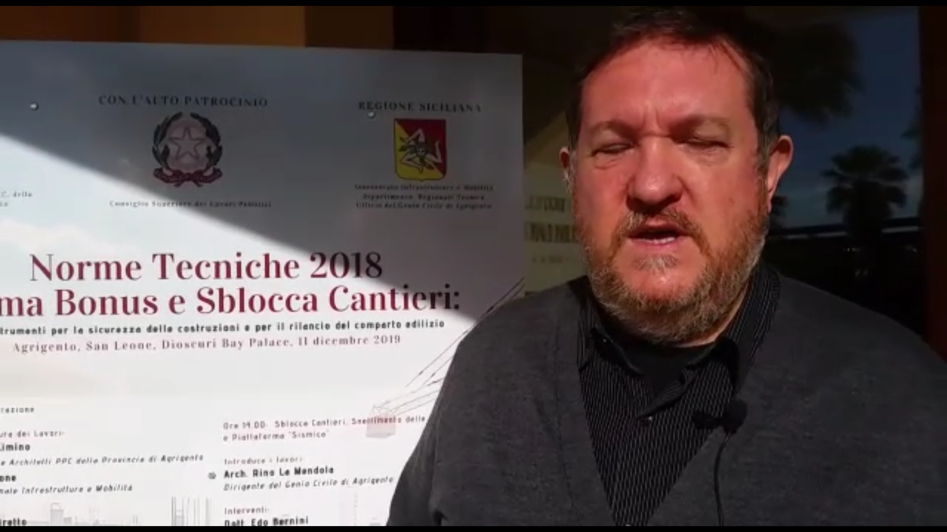 “Norme tecniche 2018 Sisma Bonus e Sblocca Cantieri: nuovi strumenti per la sicurezza delle costruzioni e per il rilancio del comparto edilizio” Daniele Menichini