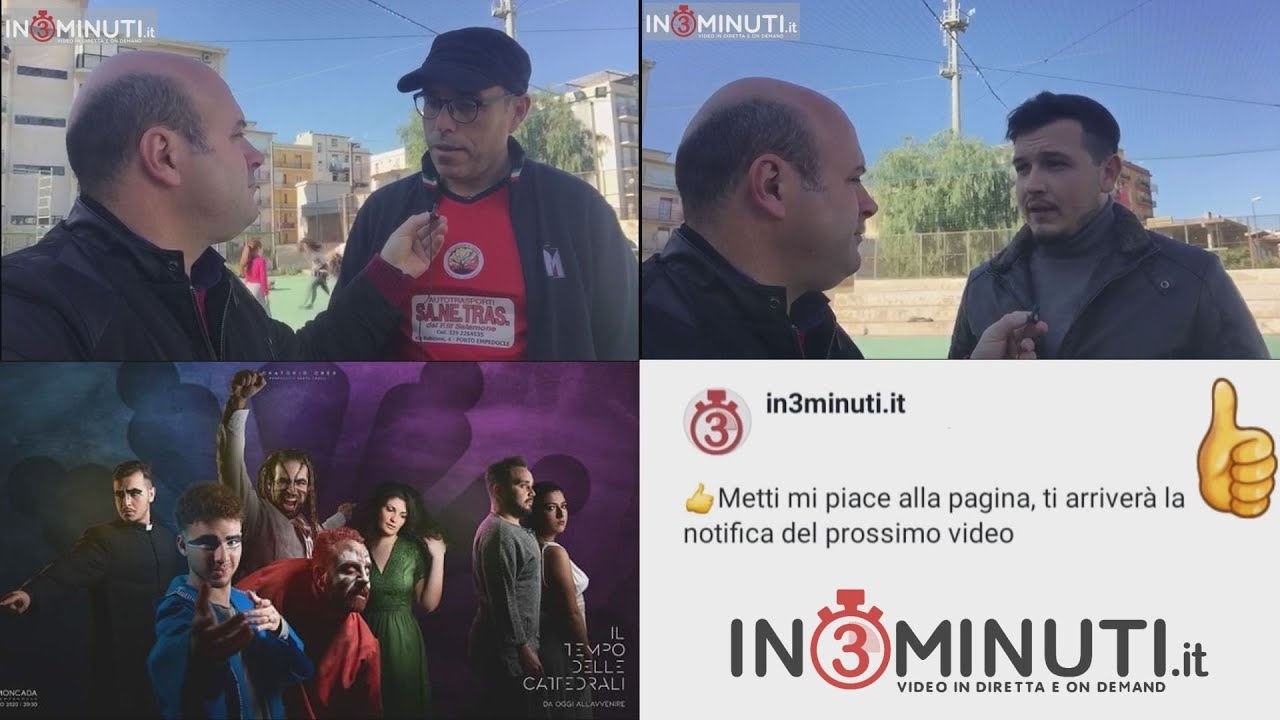 IL TEMPO DELLE CATTEDRALI, liberamente tratto da Notre-Dame de Paris, Palamoncada, 5 gennaio, 20.30, di Danilo Verruso📽