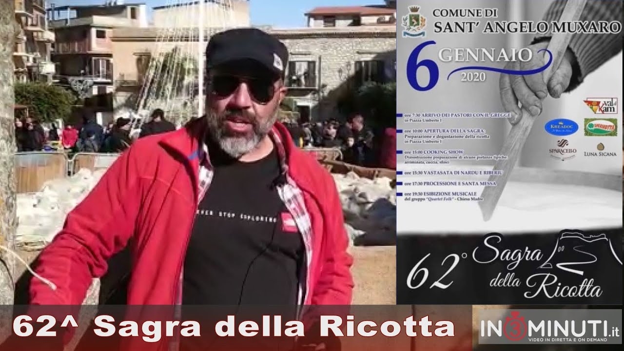 62^ Sagra della Ricotta a Sant’Angelo Muxaro, ascoltiamo Pierfilippo Spoto VAL DI KAM 📽VIDEO