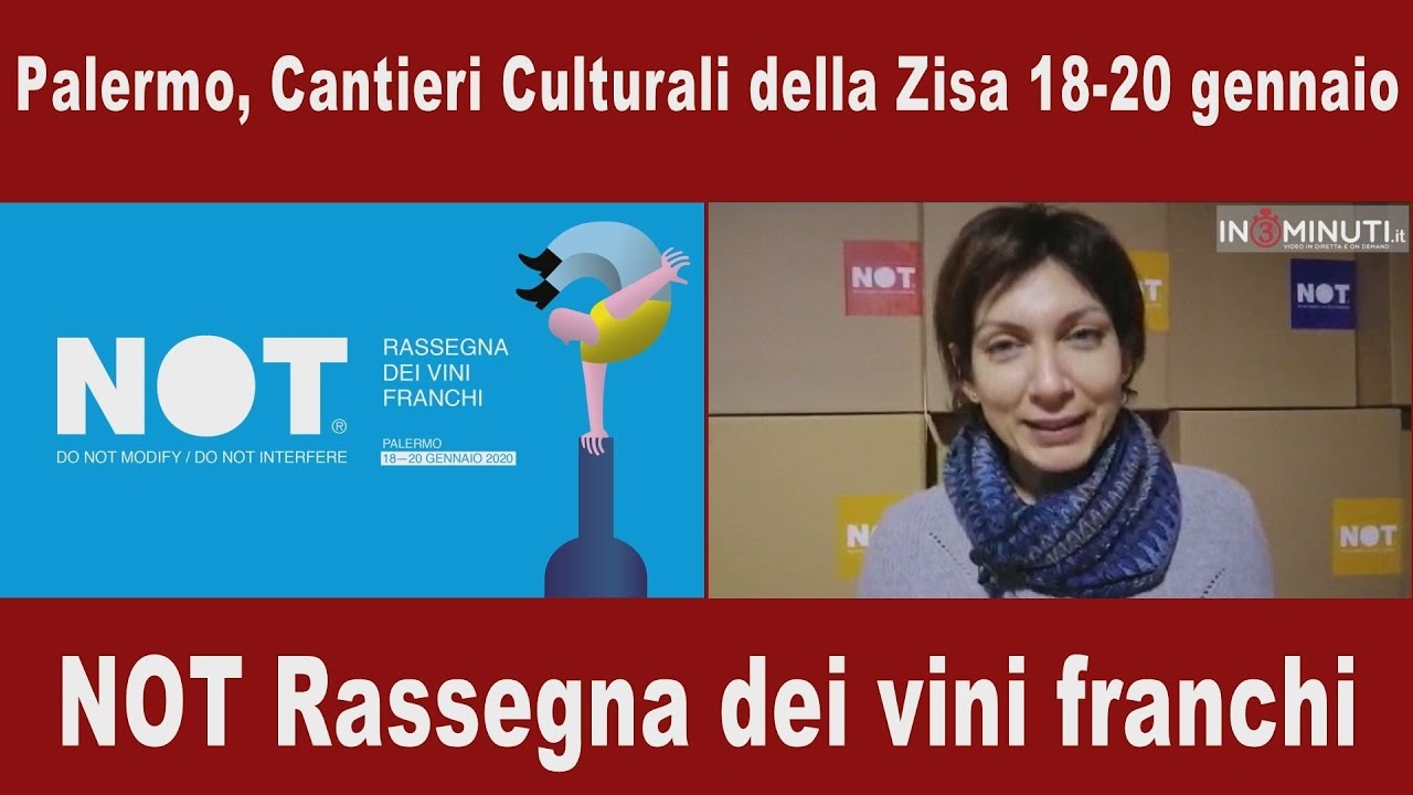 “NOT Rassegna dei vini franchi” ascoltiamo Manuela Laiacona al microfono di Roberta Zicari 📽VIDEO