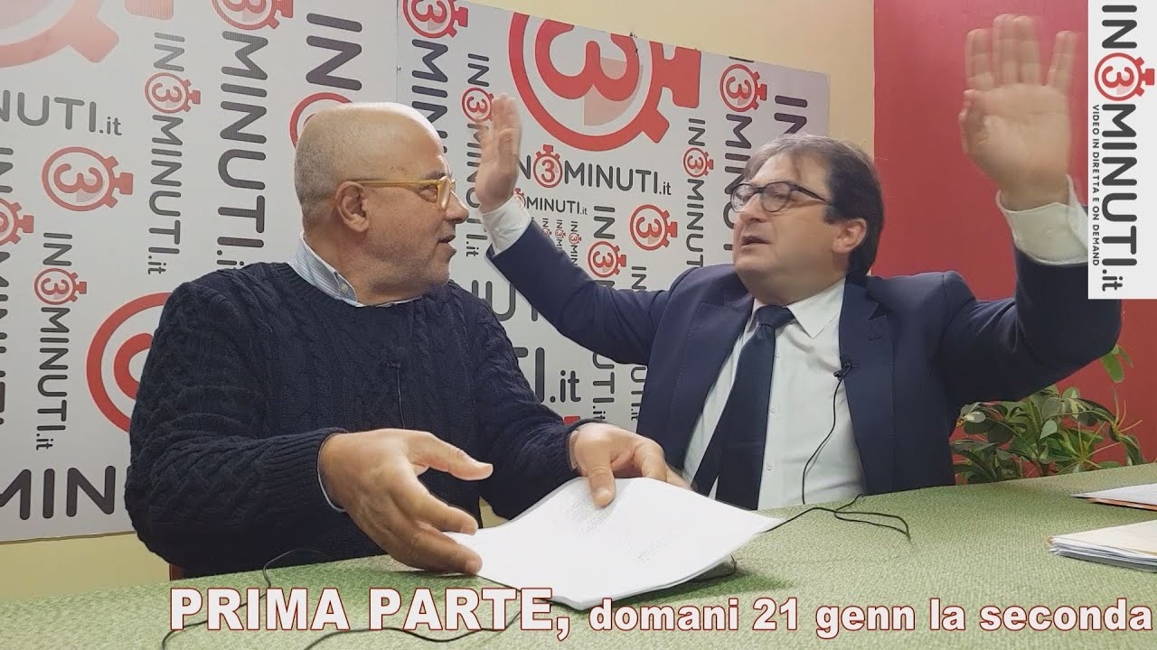 Giuseppe Aiello replica all’assesore Conigliaro, prima parte, domani 21 gennaio la seconda 📽VIDEO