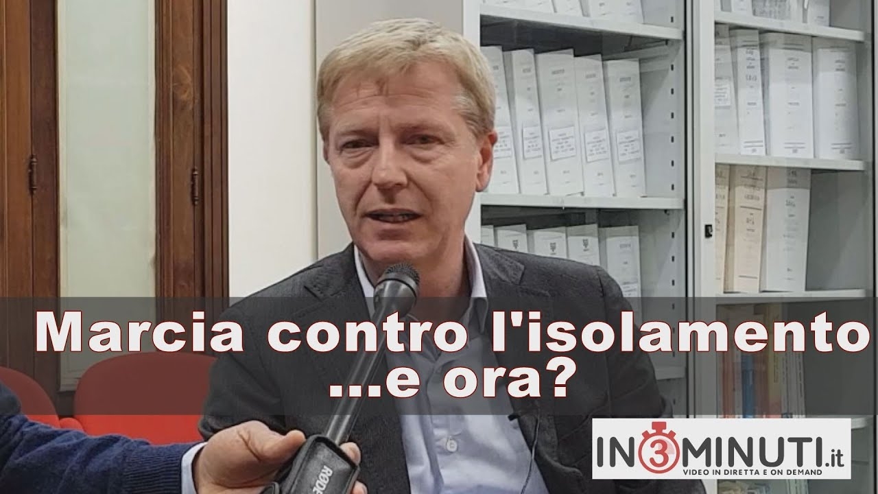 Marcia contro l’isolamento… e adesso cosa farete? Lo abbiamo chiesto a Lillo Firetto 🎥 VIDEO