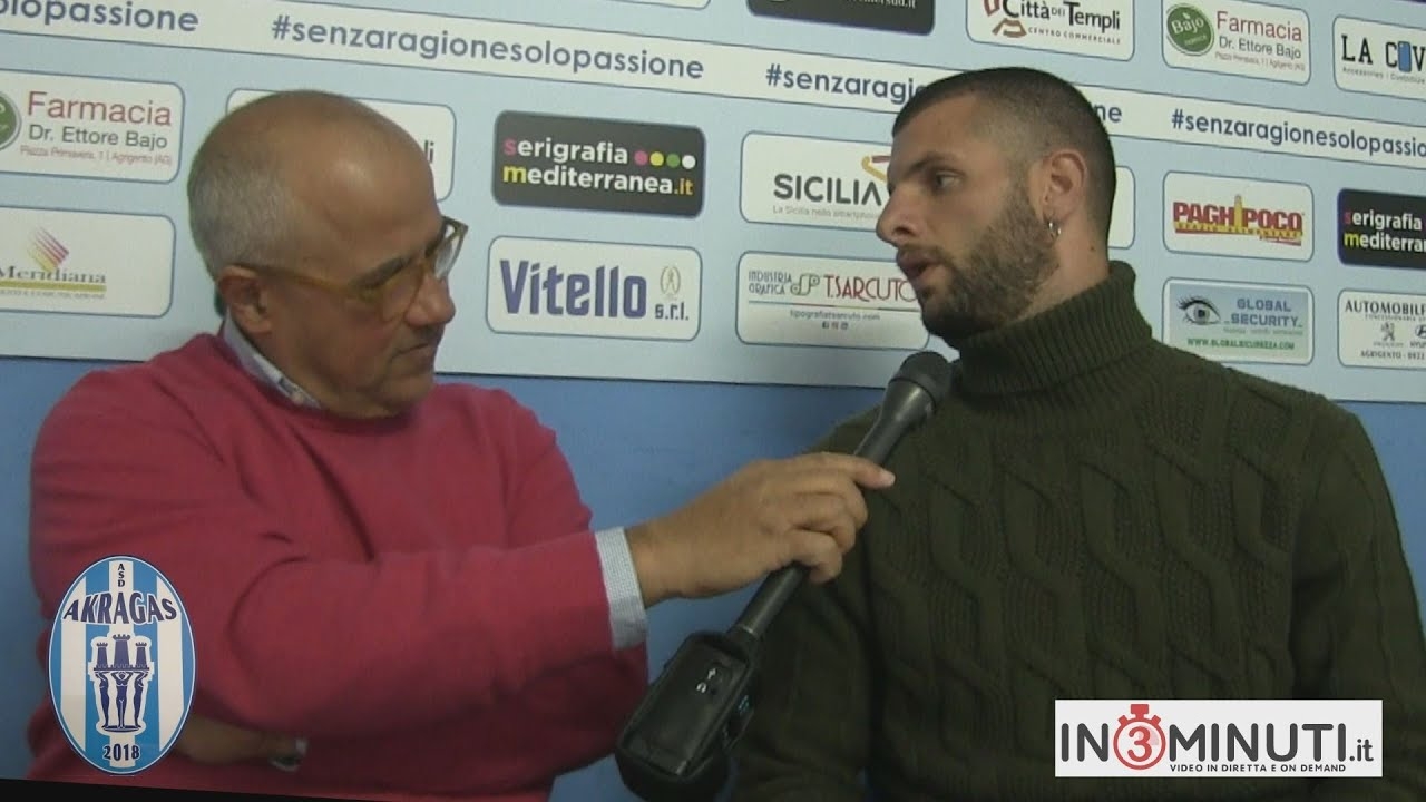 ⚽”giocare nella mia città è bellissimo, gli scontri diretti saranno decisivi” Alfonso Cipolla🎥
