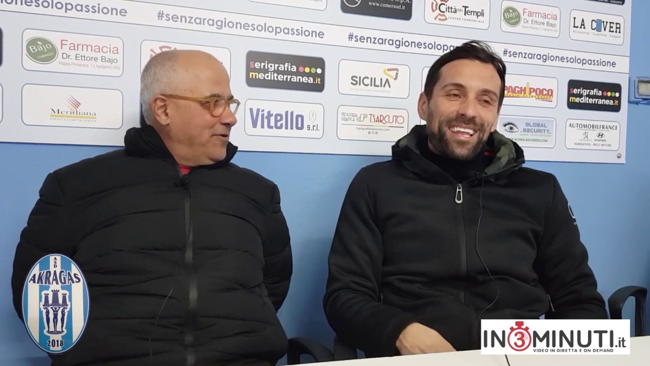 ⚽”sono carico per i 3 gol, avevo pensato di smettere, voglio allenare i giovani” Giuseppe Gambino🎥