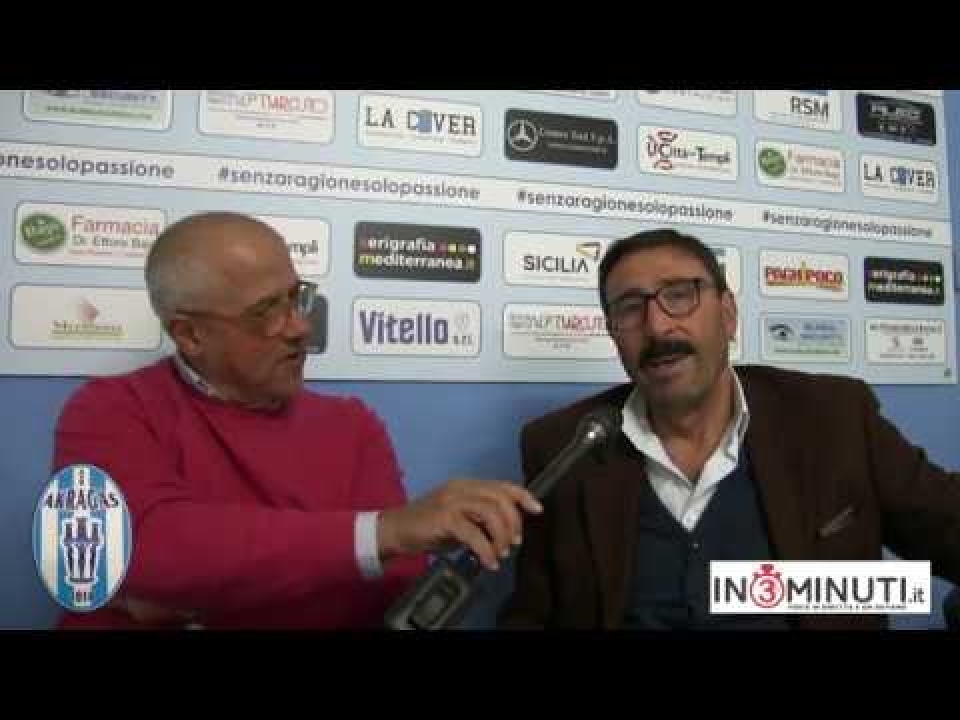 ⚽”la Sancataldese è da prendere con le pinze, proviamo a fare risultato pieno” Totò Vullo🎥VIDEO