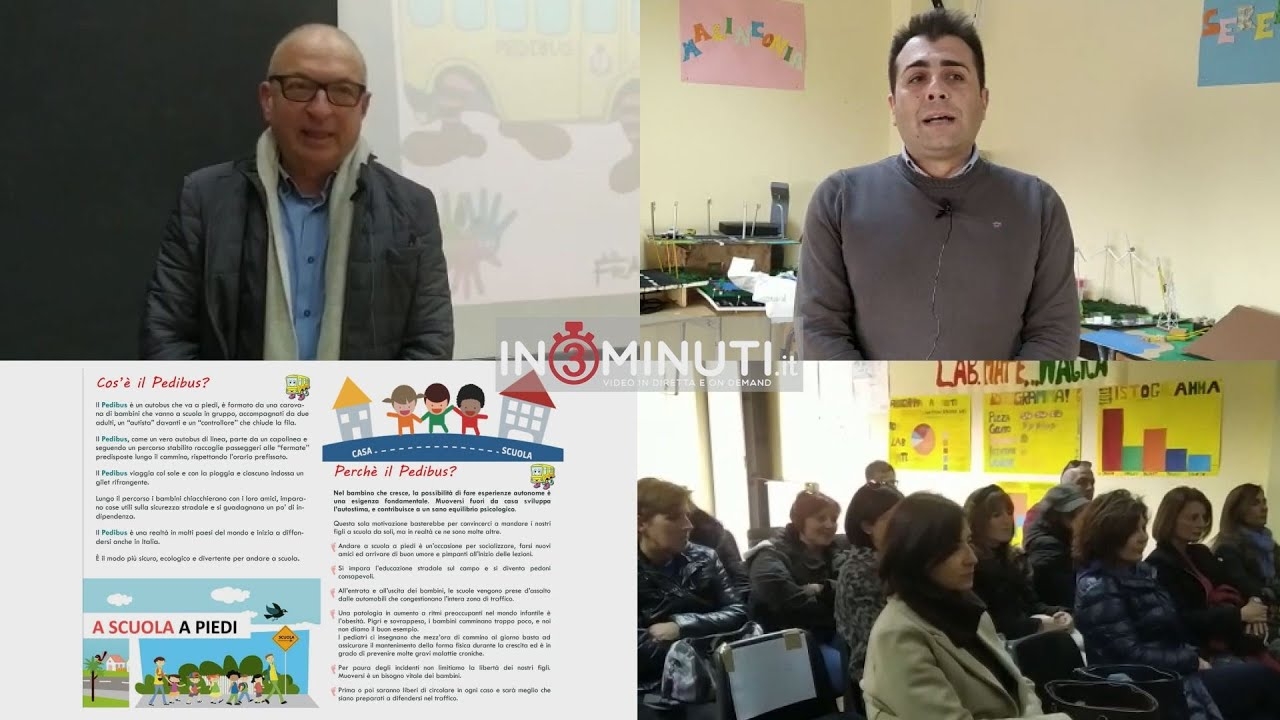 “Pedibus” nei “Fontanelle Lab”, ascoltiamo Domenico Alaimo, Asp Ag e Vito Lauricella, Fontanelle Insieme🎥VIDEO