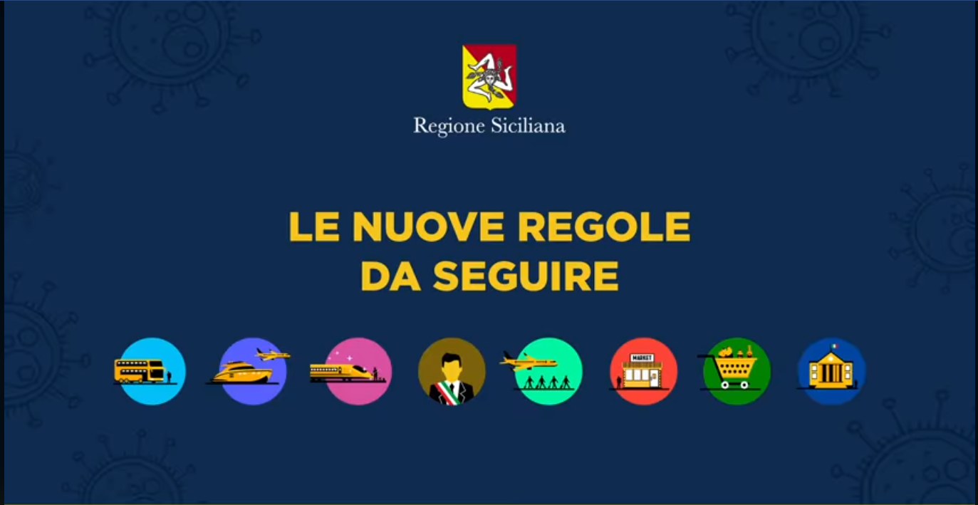 🏠 Le nuove regole da seguire  #Sicilia #Coronavirus #CoronavirusSicilia